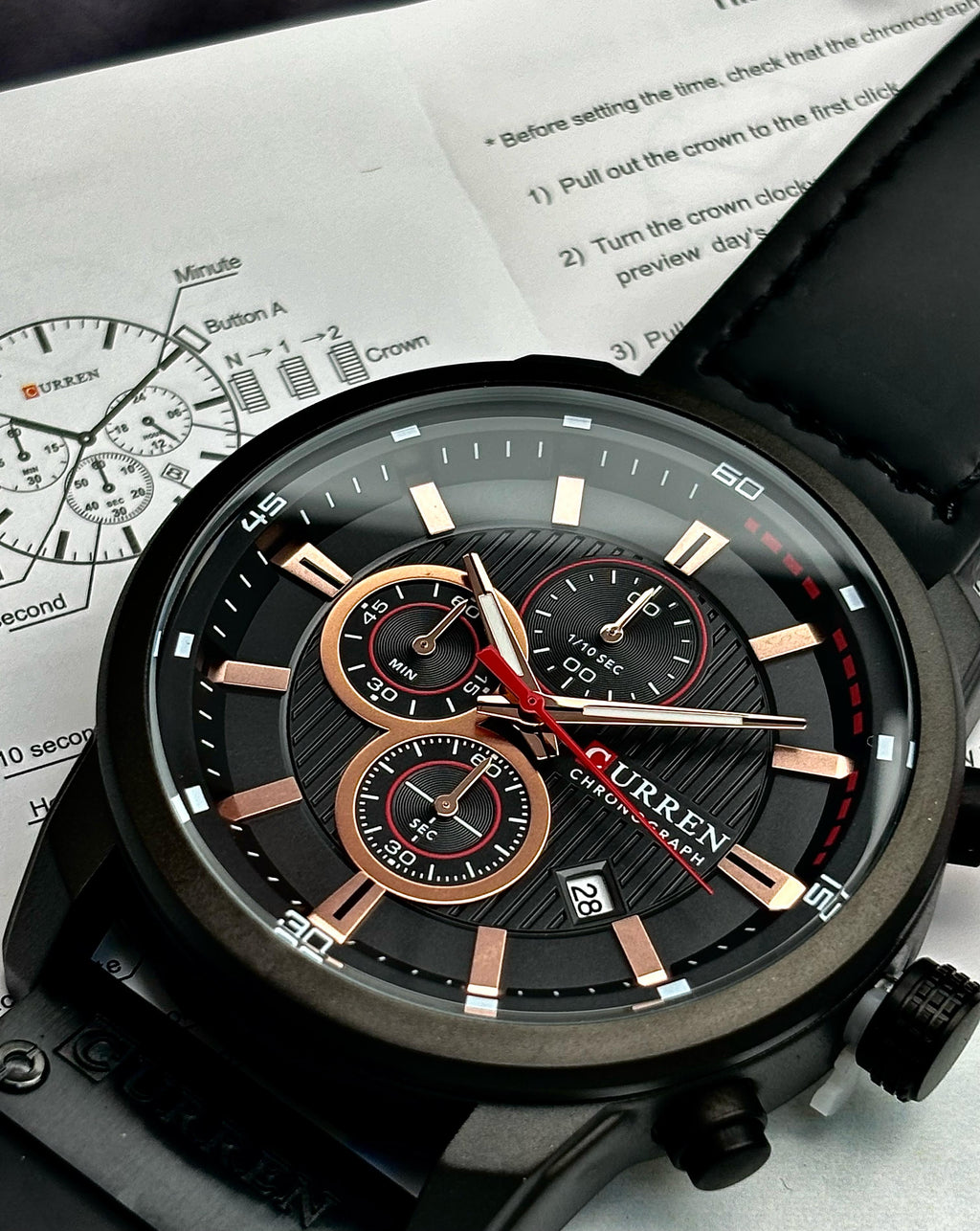 RELOJ CURREN Executive Pro™ – Precisión y elegancia en cada decisión