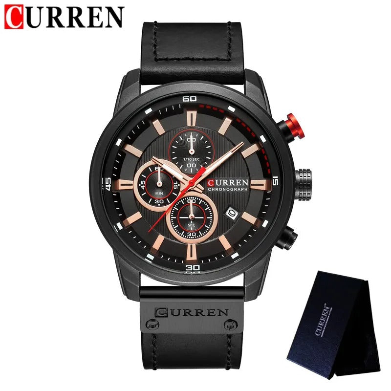 RELOJ CURREN Executive Pro™ – Precisión y elegancia en cada decisión