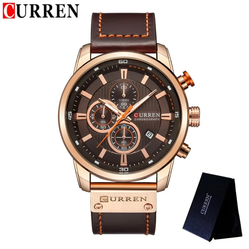 RELOJ CURREN Executive Pro™ – Precisión y elegancia en cada decisión